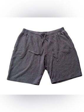 Polo Ralph Lauren Waffle Knit Lounge Shorts Men’s XL Gray Drawstring Pony Logo